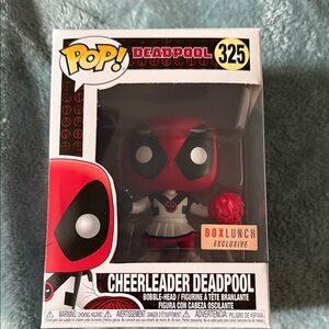 Funko Cheerleader Deadpool Pop! Figure - Red and Black